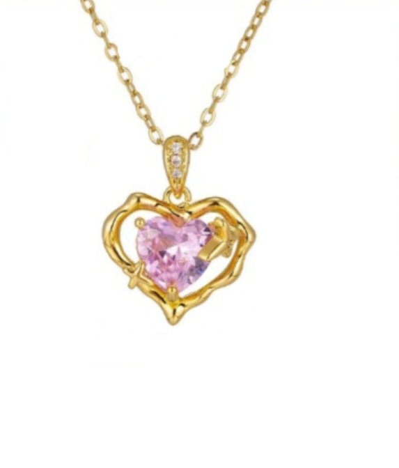 cadena de corazon