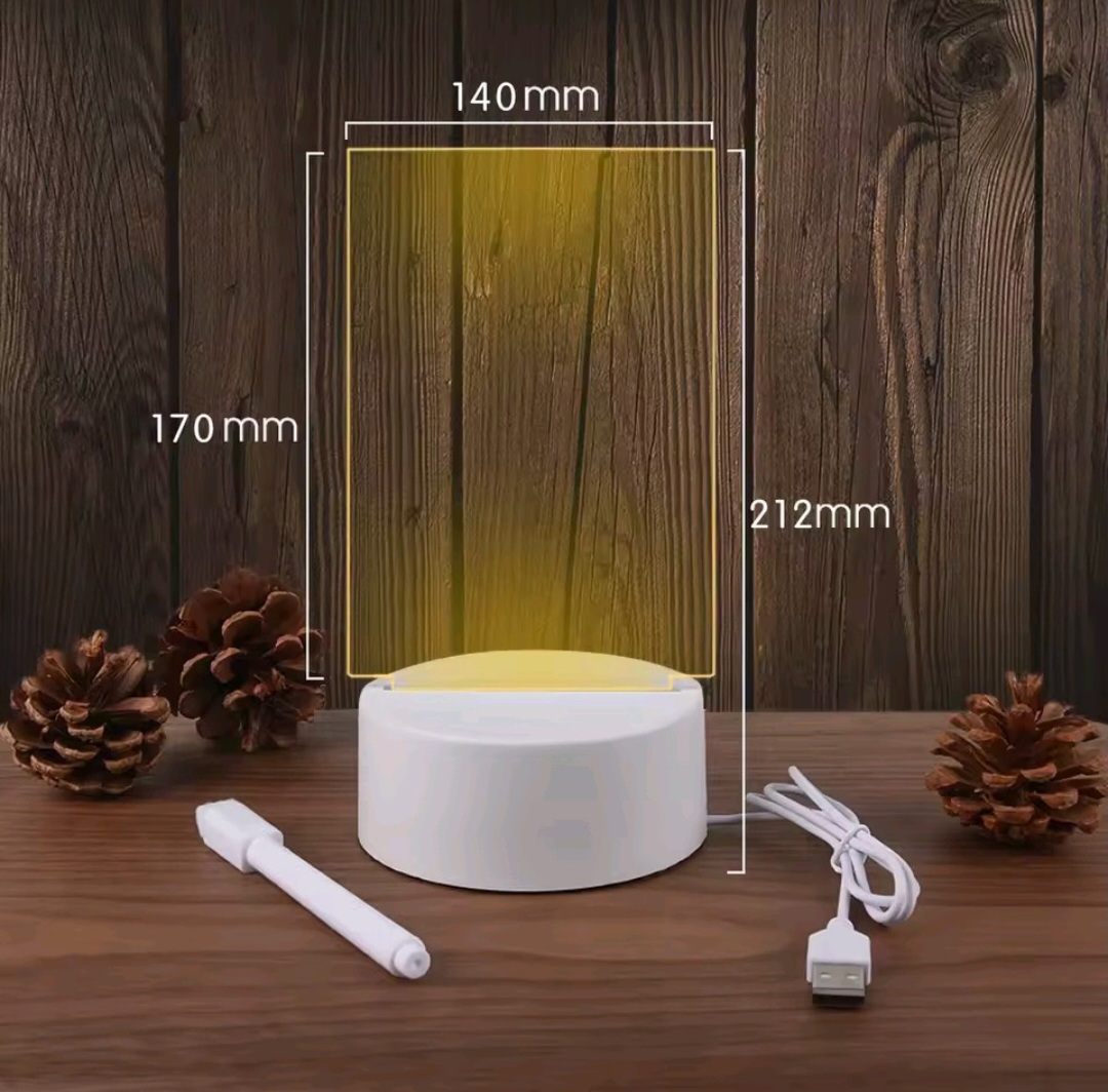 LAMPARA PIZARRA LED
