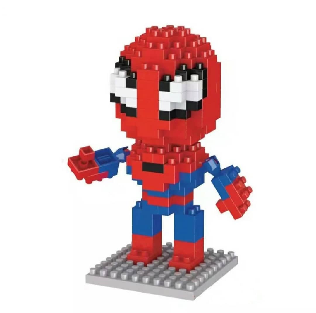 LEGO DE CONSTRUCCION SPIDERMAN- 6CM