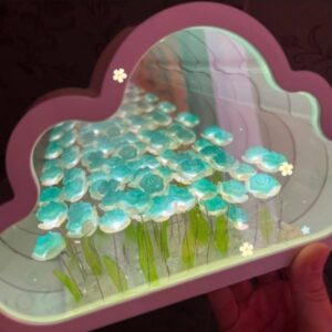 LÁMPARA NUBE DE ROSAS